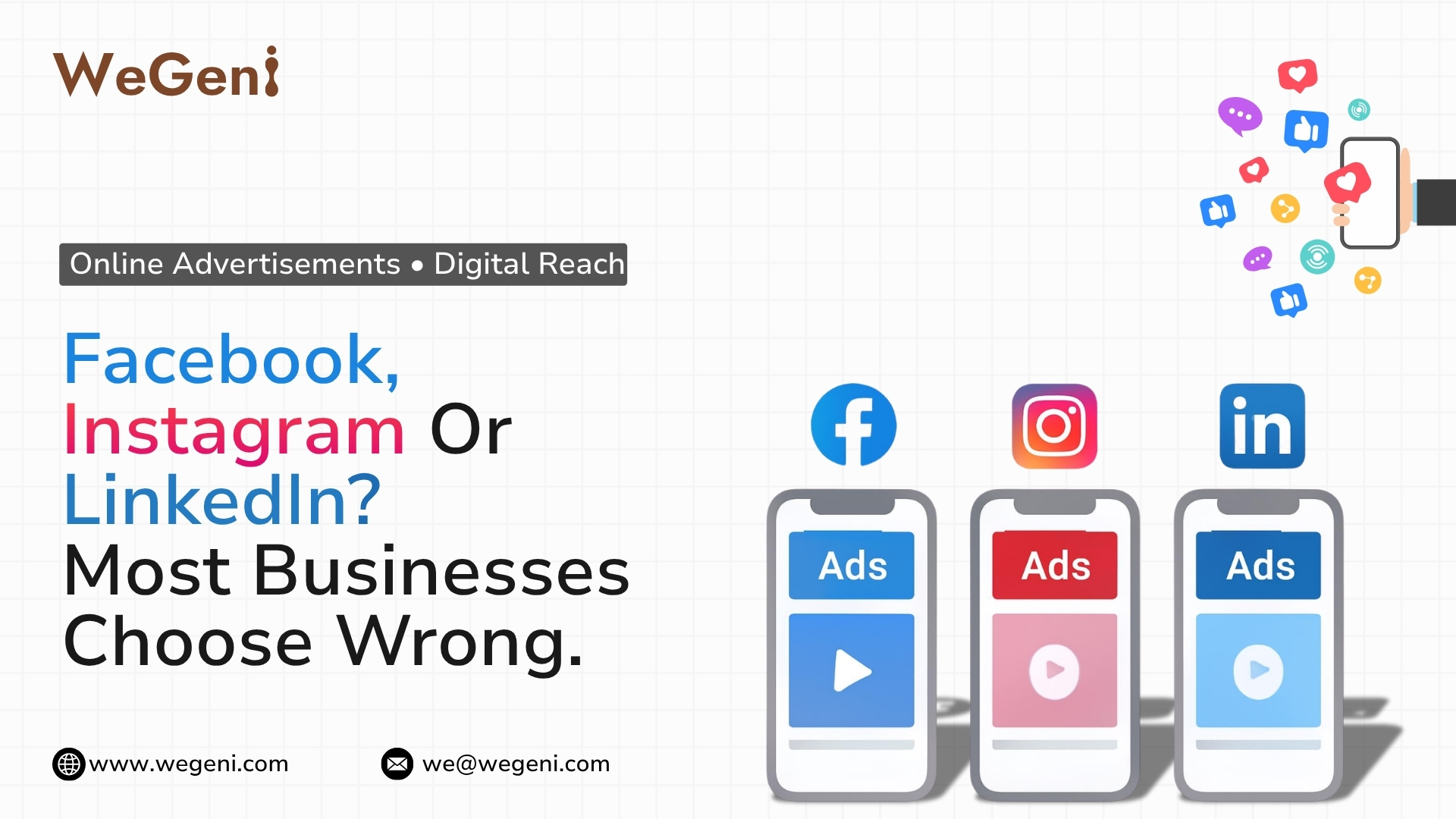 Facebook vs Instagram vs LinkedIn Advertising: How to Choose the Right Platform for Your Business