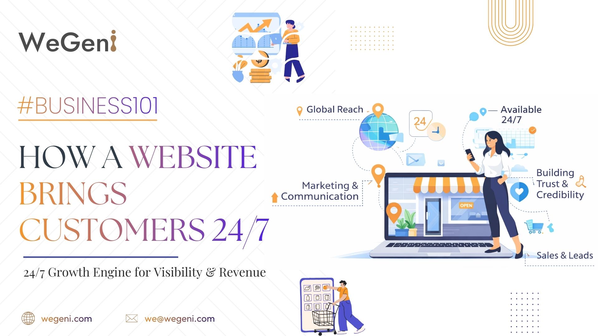 How a Website Brings Customers Even When Your Shop Is Closed (2026 Growth Guide)