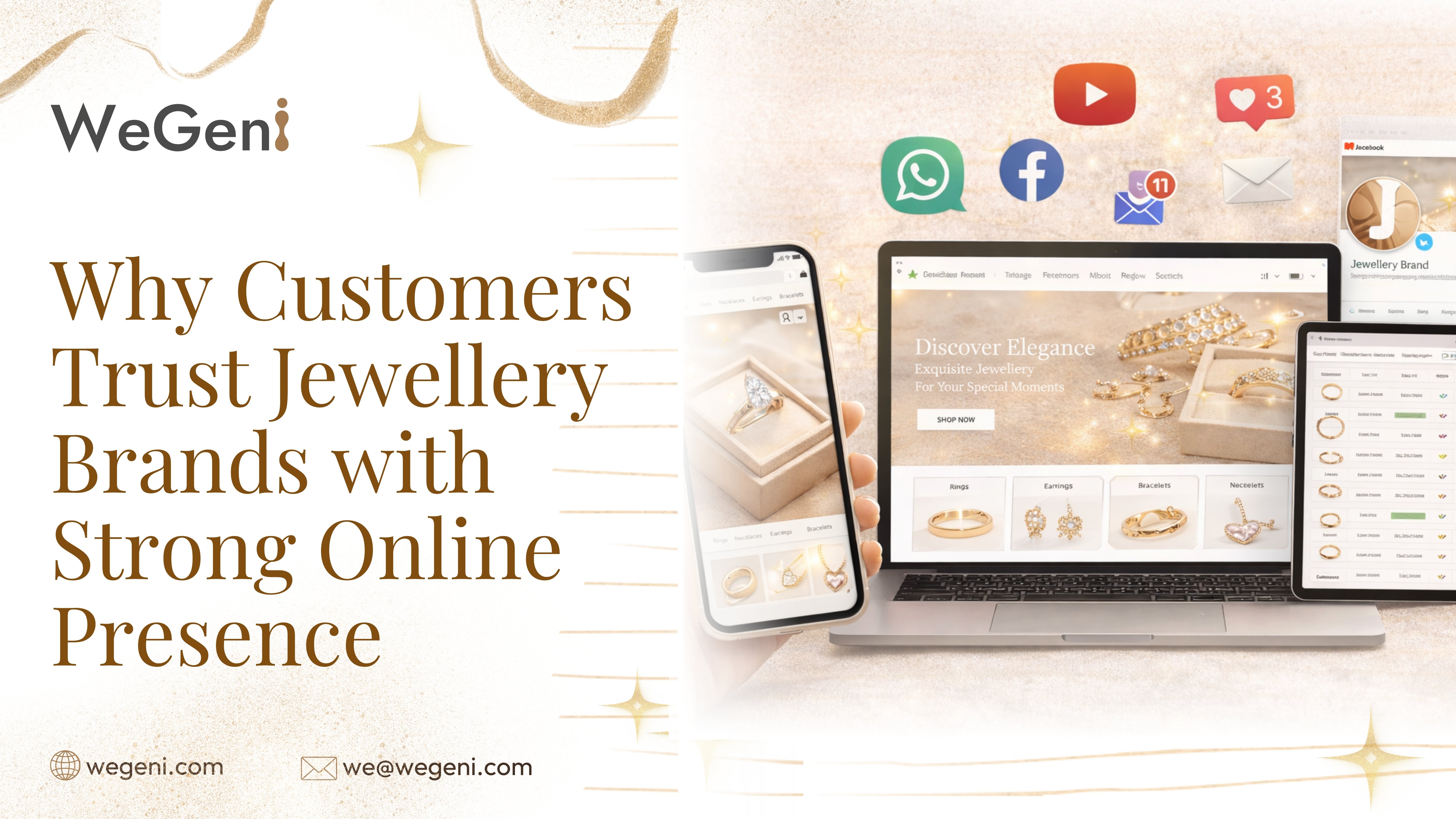 Why Customers Trust Jewellery Brands with Strong Online Presence