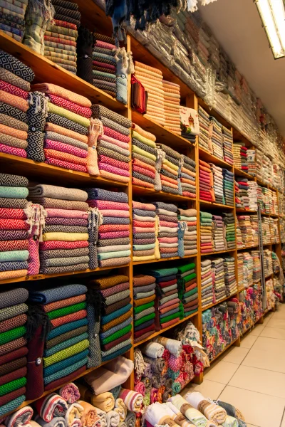 Textile shops